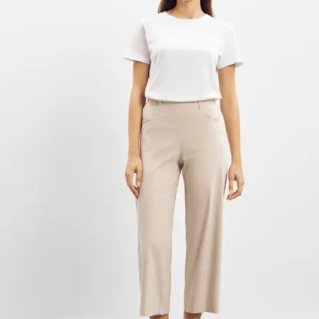 Donna Loose Cropped, sand- Laurie 10 100617 25000 Grey Sand Extra 1