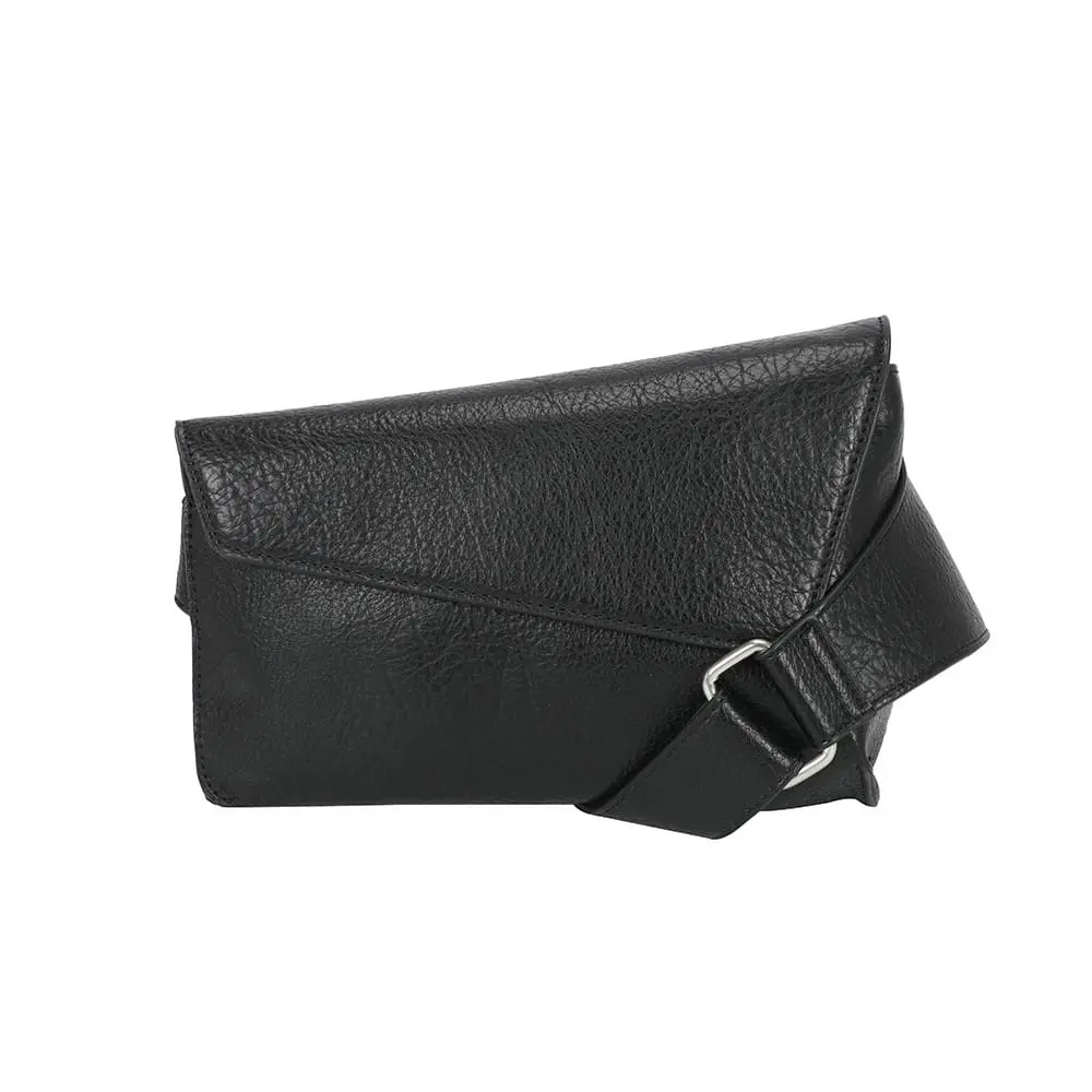 Bumbag assymetrisk svart Ulrika Design