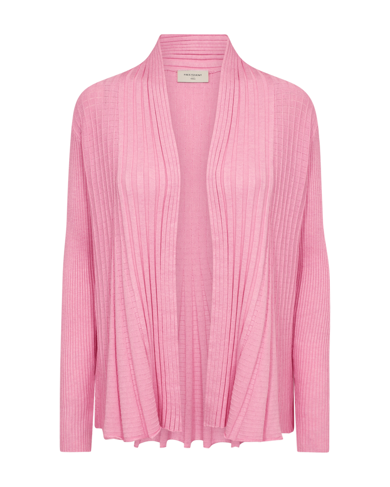 Freequent Claudisse Short Cardigan Dam Wild Orchid Melange 1