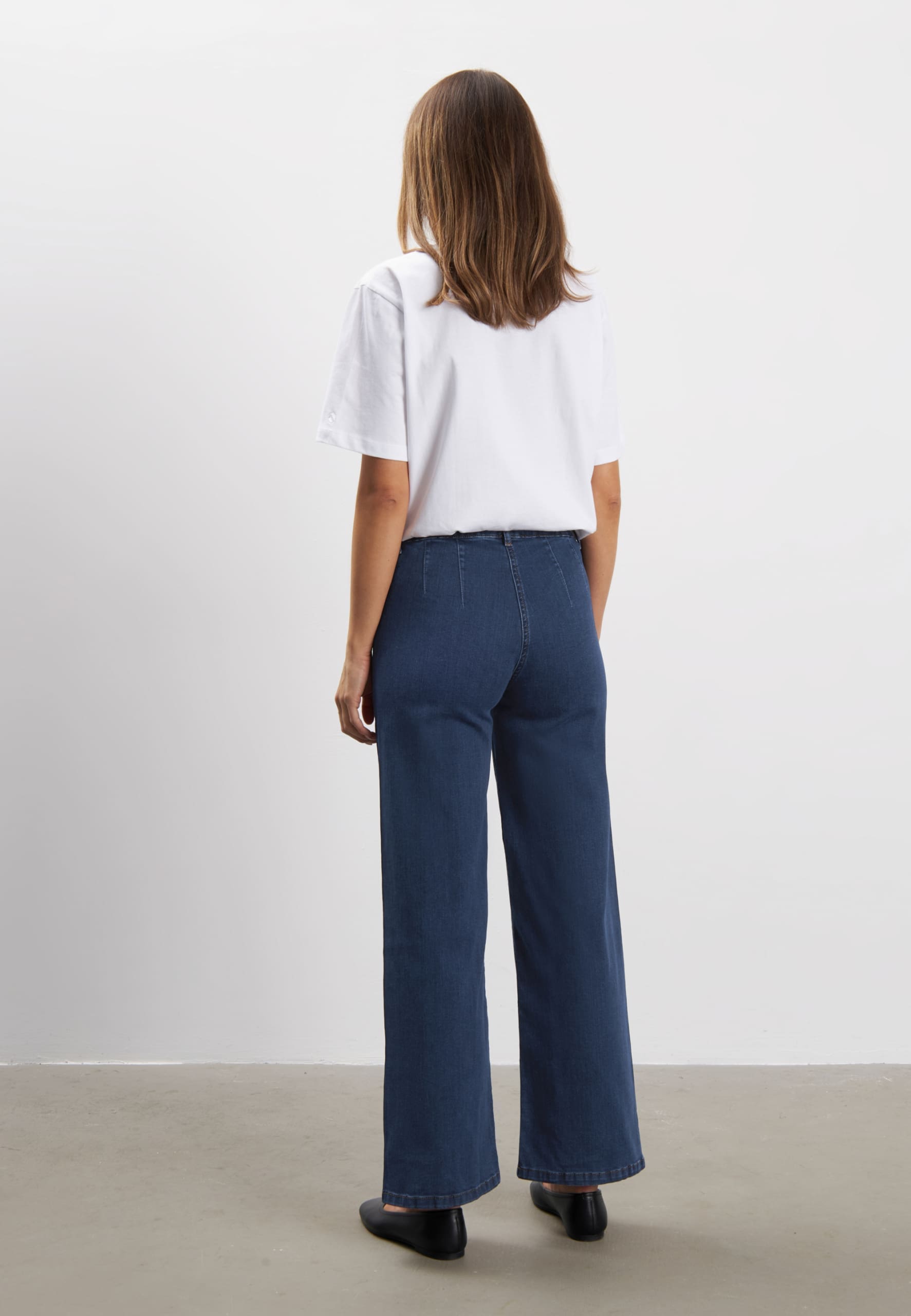 Donna Loose SL - Mörkblå denim - Laurie 4 Donna Loose SL - Mörkblå denim - Laurie - Bild 4