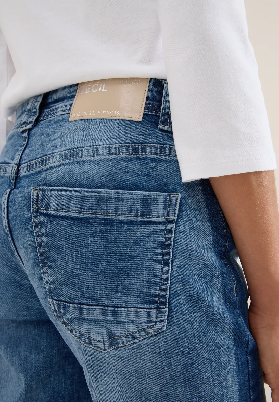 Jeansbyxa Neele Straight - Cecil 4 Jeansbyxa Neele Straight - Cecil - Bild 4