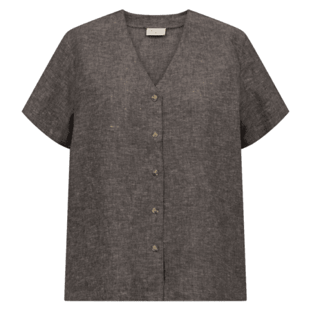 packshot 2 208150 8350 Front 1 FQLAVA SHIRT20Morel20Melange