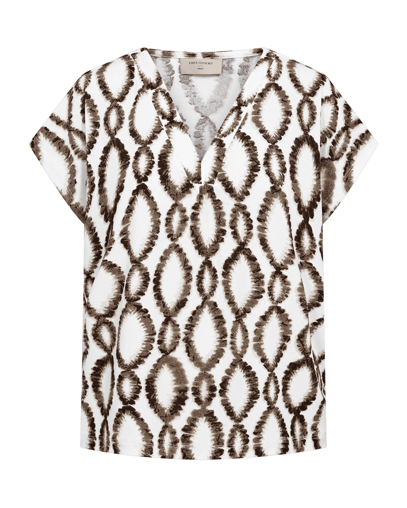 packshot 2 208038 1185 Front 1 FQFLOI TEE20Brilliant20White20w.20Coffee20Bean