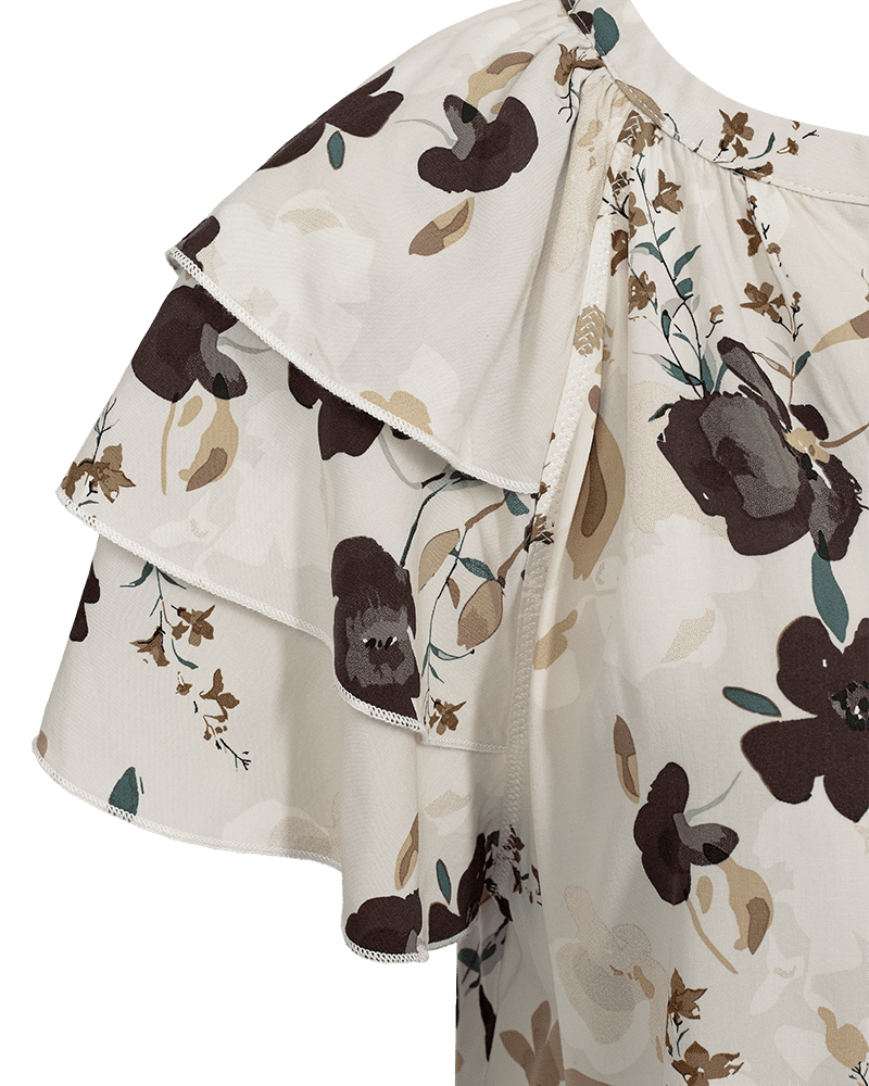 Blommig blus FQAdney - FREE/QUENT 3 Blommig blus FQAdney - FREE/QUENT - Bild 3
