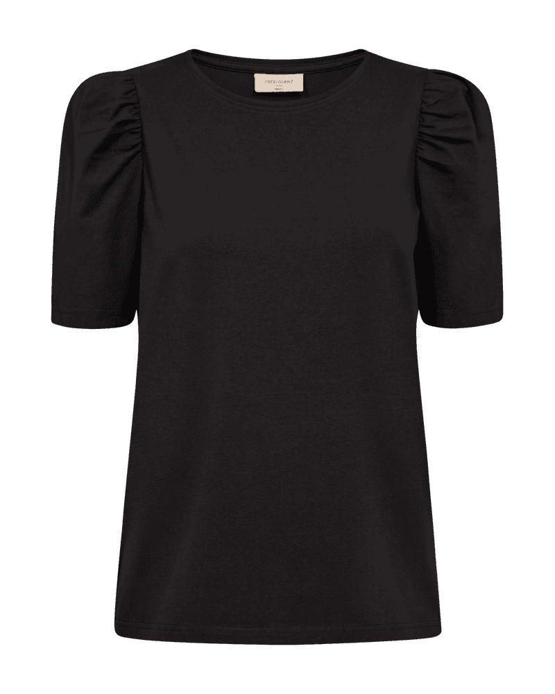 packshot 2 208286 1000 Front 1 FQFENJA TEE PUFF20Black