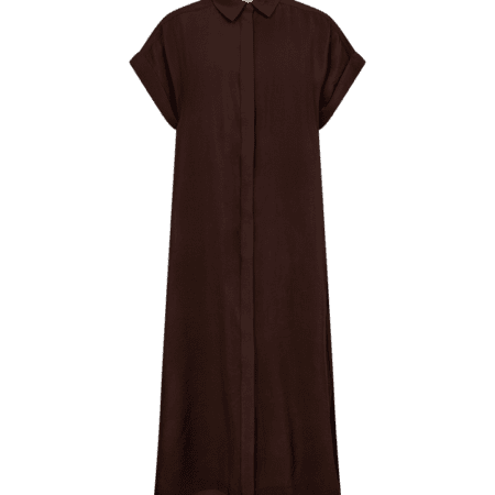 packshot 2 208332 1080 Front 1 FQESNANINA DRESS20Coffee20Bean