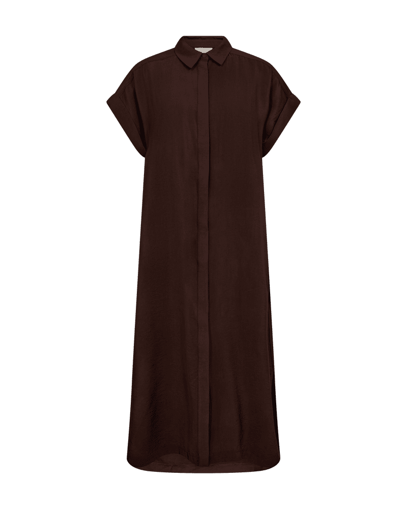 packshot 2 208332 1080 Front 1 FQESNANINA DRESS20Coffee20Bean