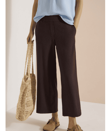 cecil tos style neele seersucker 381235 brown cacao