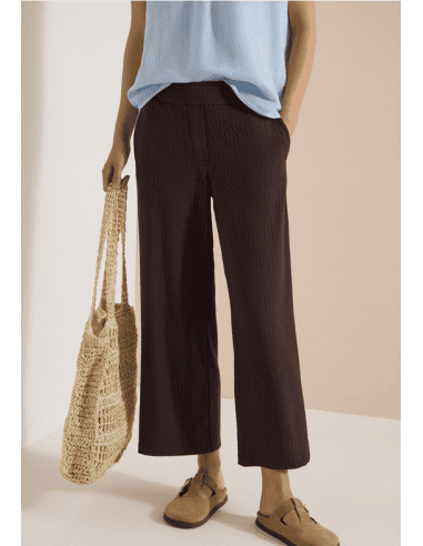 cecil tos style neele seersucker 381235 brown cacao