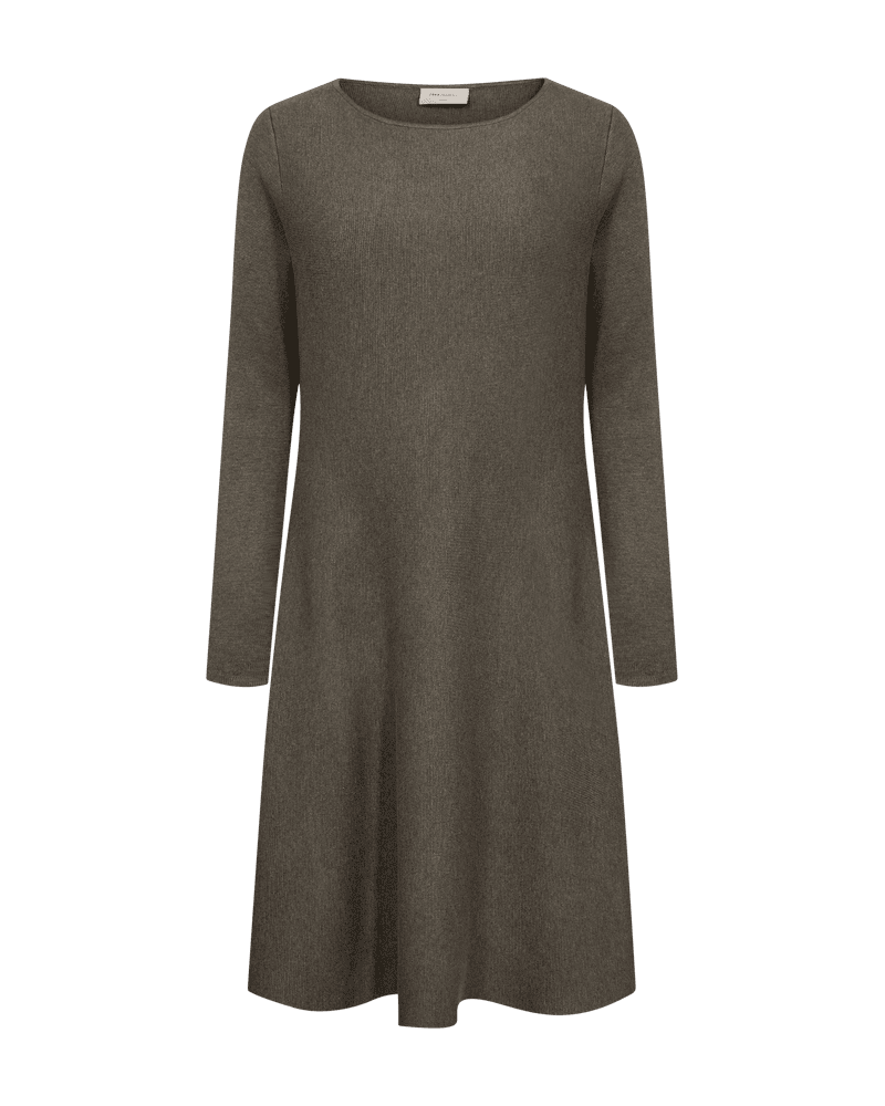 packshot 2 211803 8350 Front 1 FQANI DRESS Morel Melange
